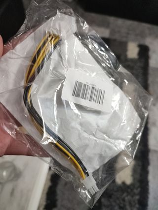 Cable alargador placa base 8 pin