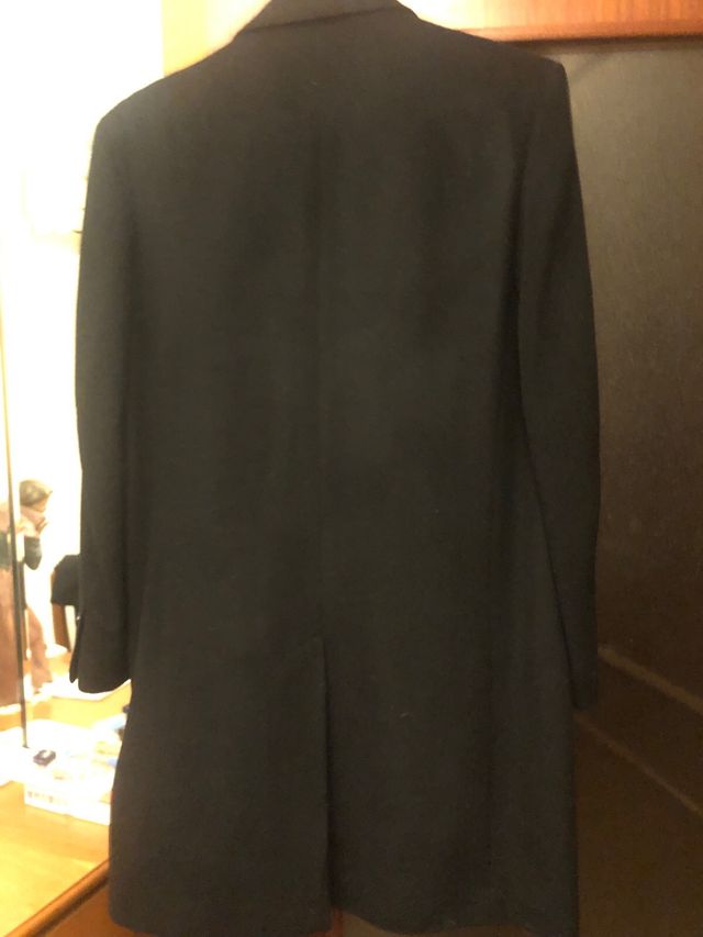 Abrigo de Lana ANGORA y wool nuevo.