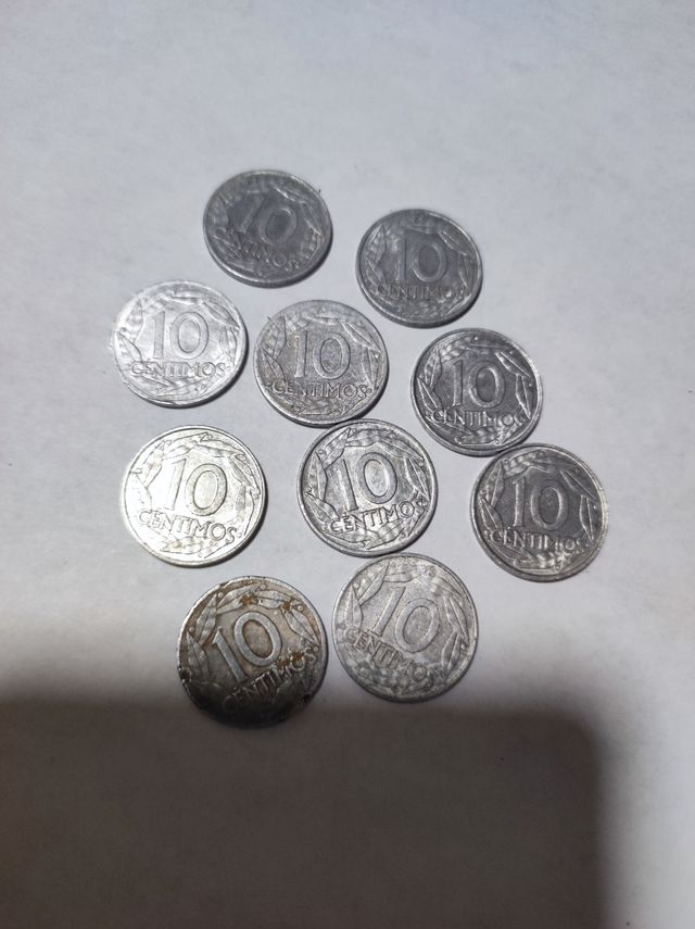 Monedas 10 centimos