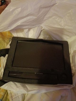 Pantalla televisión portátil.