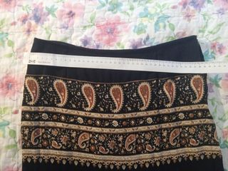 Falda hippie larga talla 40