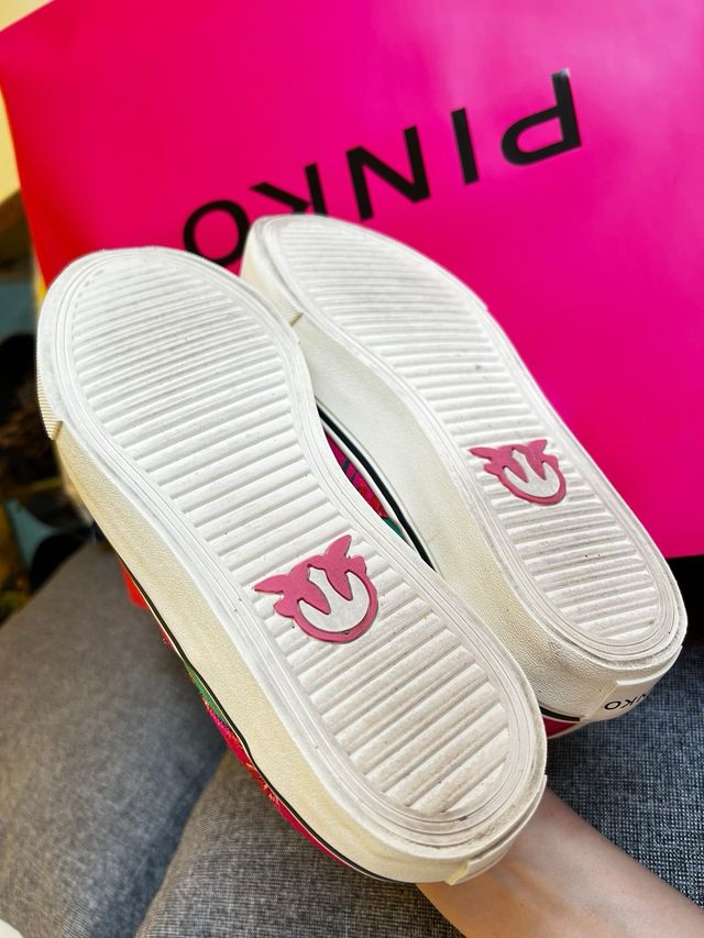 Pinko Zapatos con Cordones Mujer 38EU