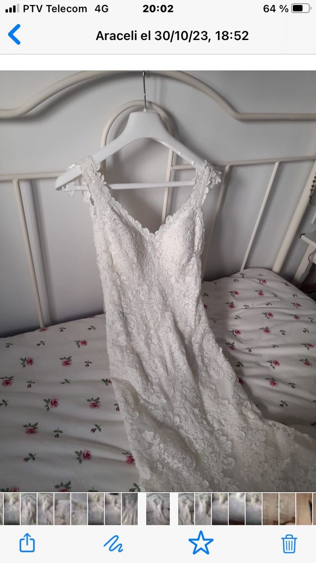 Traje novia  Rosa Clara