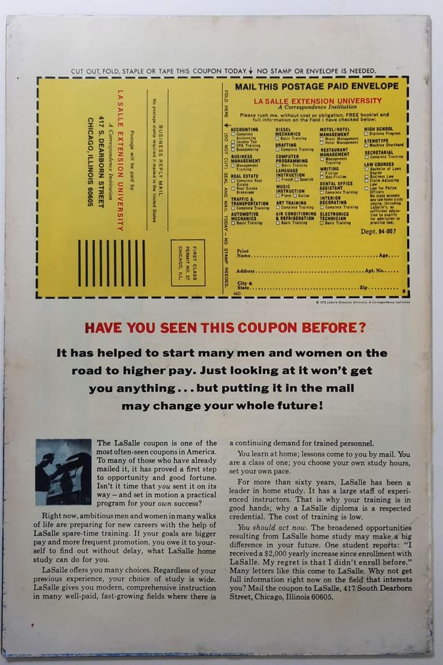 Cómic original Monsters on the Prowl, n.27, Marvel