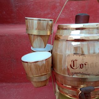 Juego antiguo de Coñac(c)
