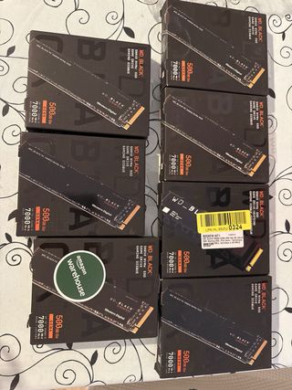 SSD WD Black 500GB / 7000MBs