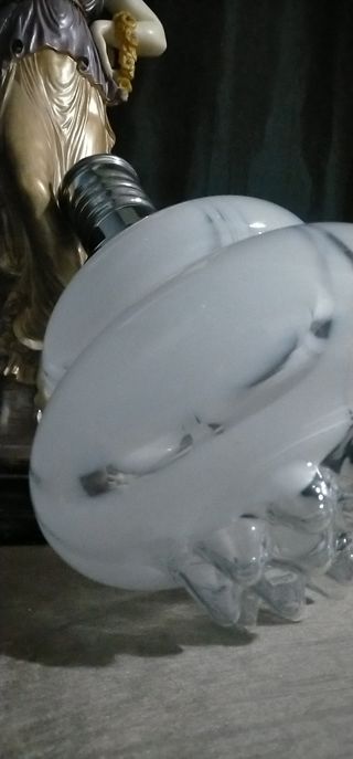 LÁMPARA DE TECHO CRISTAL DE MURANO 