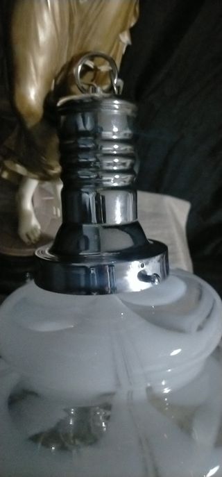 LÁMPARA DE TECHO CRISTAL DE MURANO 