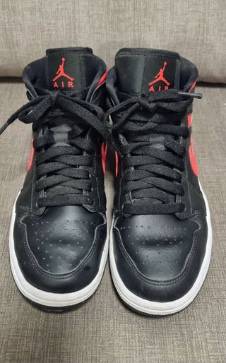 NIKE air jordan 1 mid siren red