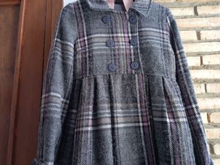 Abrigo gris cuadros💜 Grey plaid coat💜
