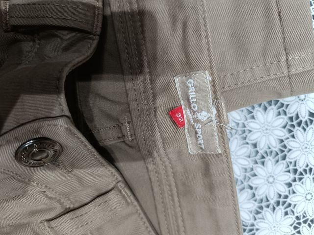 Grillo sport pantaloni uomo size 32 it46