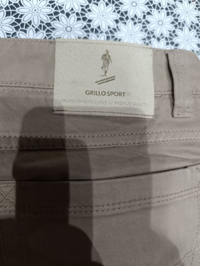 Grillo sport pantaloni uomo size 32 it46