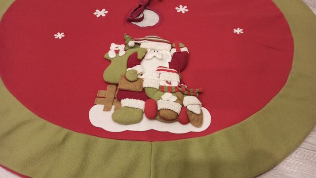 Faldón para árbol de Navidad