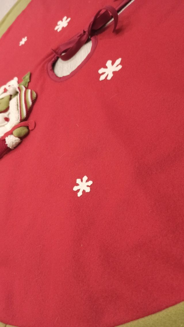 Faldón para árbol de Navidad