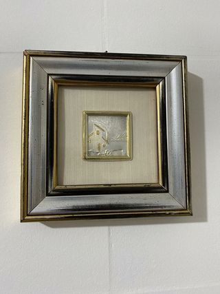 Quadri con rifiniture in argento
