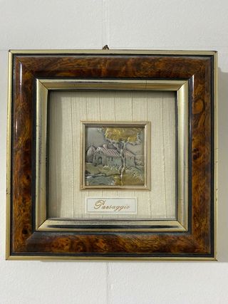 Quadri con rifiniture in argento