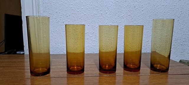 Bicchieri in vetro vintage