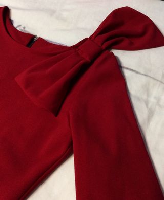 Vestido con lazada