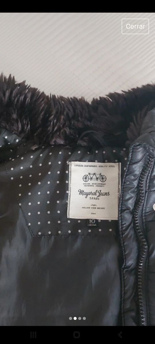 Chaleco niña Mayoral