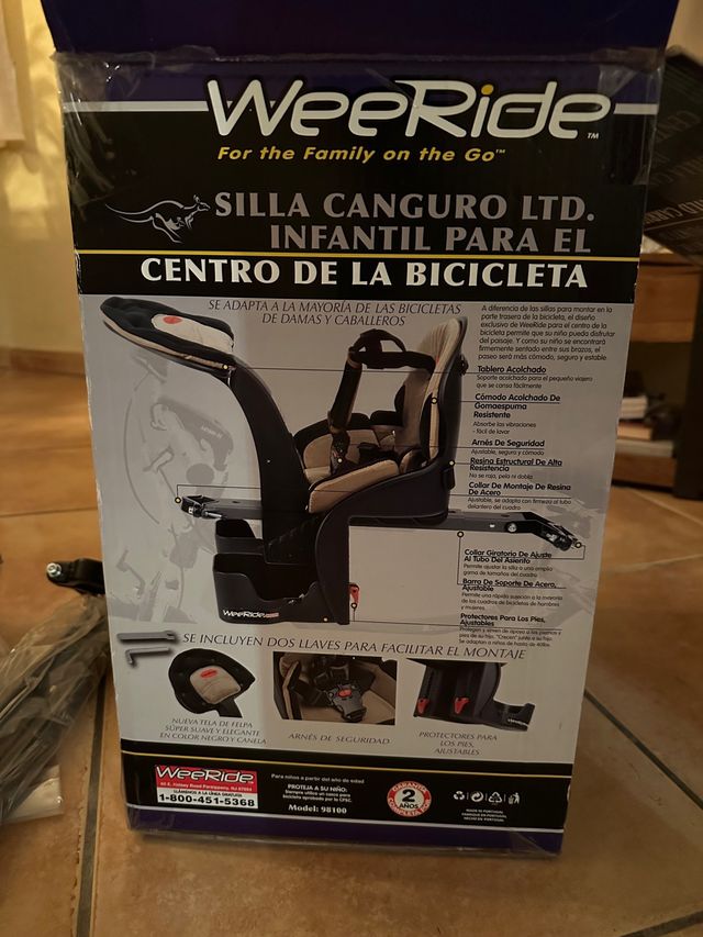sillita bicicleta bebe wee ride