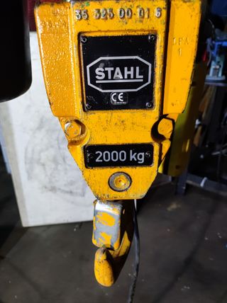 Polipasto cadena 2000kg