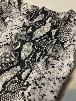 Vestido estampado animalprint