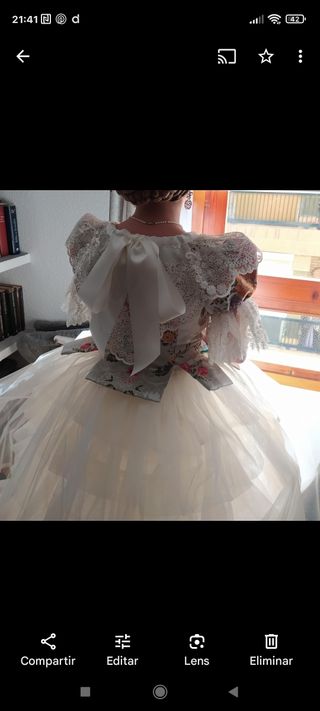 Corpiño de fallera de niña