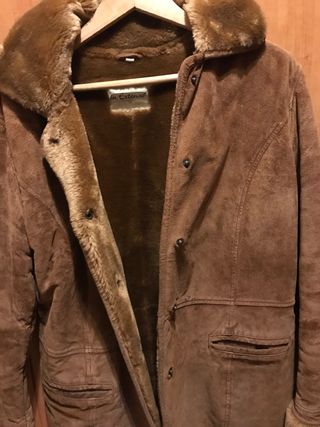 CHAQUETON PIEL VUELTA T.40