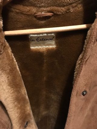 CHAQUETON PIEL VUELTA T.40