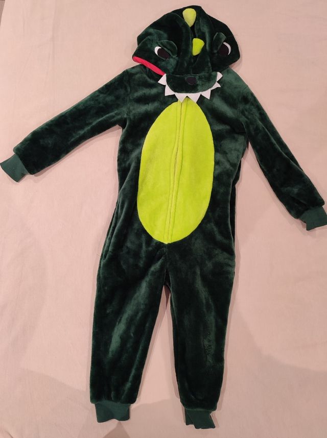 Disfraz/pijama de dinosaurio/dragón talla 4