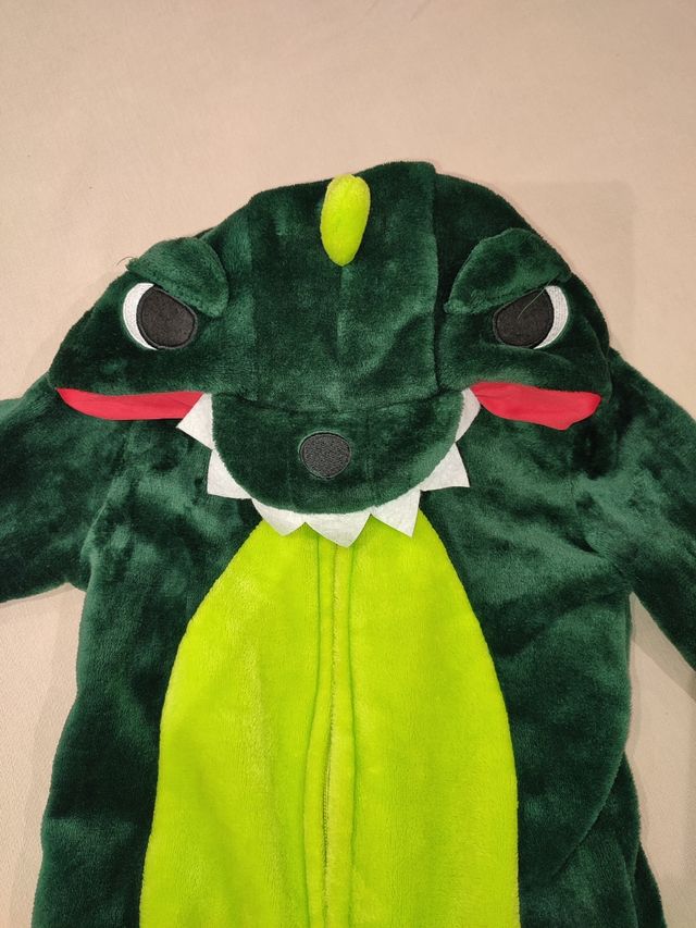 Disfraz/pijama de dinosaurio/dragón talla 4