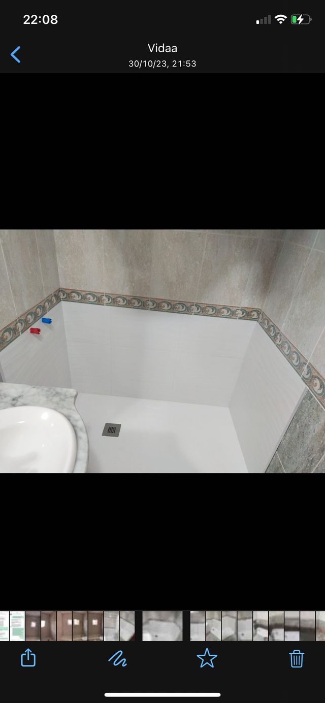 Cambio de bañera por plato de ducha 480 euros!!