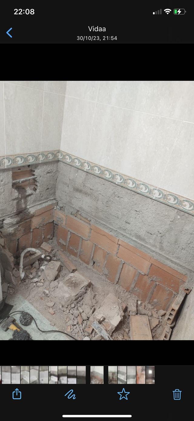 Cambio de bañera por plato de ducha 480 euros!!