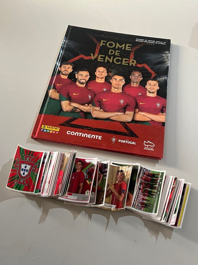 fome de vencer 2022 Panini Portugal