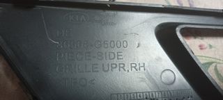 REJILLA PARAGOLPES ANTINIEBLA DERECHO KIA NIRO