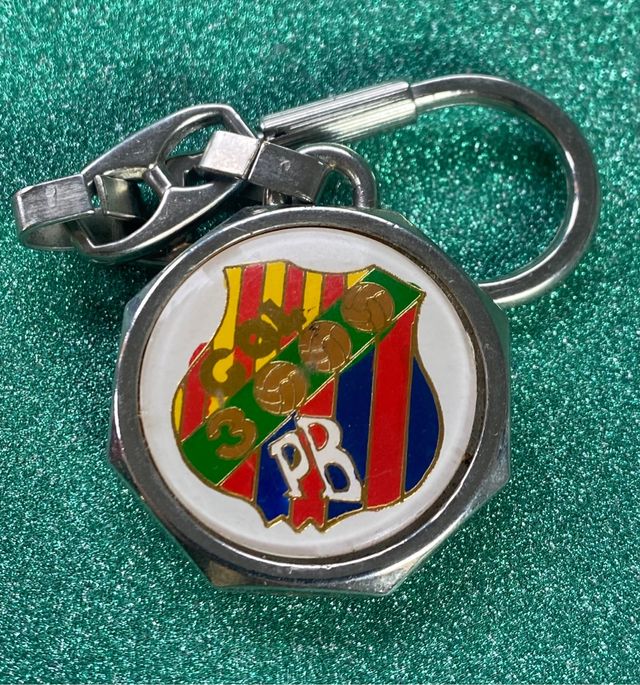 LLAVERO DE LA PEÑA BARCELONISTA BLAUGRANA GOL 3000