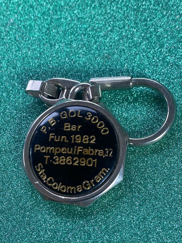 LLAVERO DE LA PEÑA BARCELONISTA BLAUGRANA GOL 3000