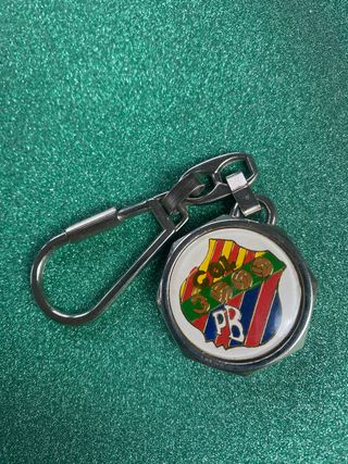 LLAVERO DE LA PEÑA BARCELONISTA BLAUGRANA GOL 3000