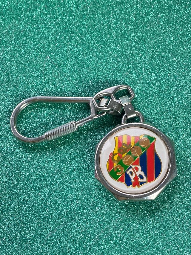 LLAVERO DE LA PEÑA BARCELONISTA BLAUGRANA GOL 3000
