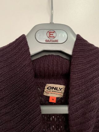 Maglione donna prugna