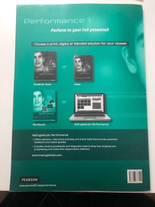 libro 1 bachillerato performance inglés workbook