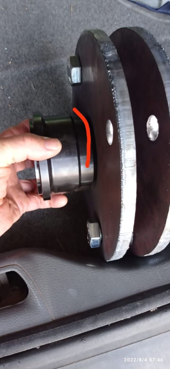 Grupo para desbrozadora con platos