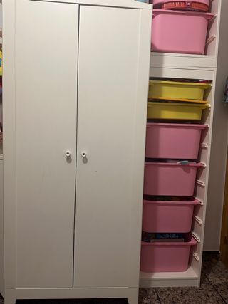 Armario y Cuna infantil Ikea