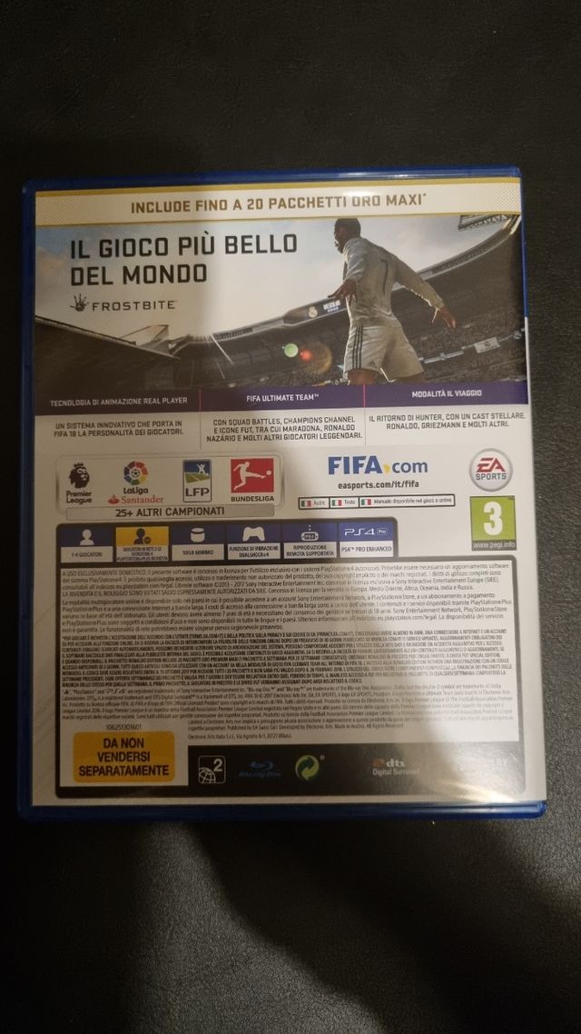 Fifa 18 Ronaldo Edition per PS4