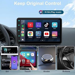 Adaptador CarPlay Inalambrico iPhone,5GHZ NUEVO
