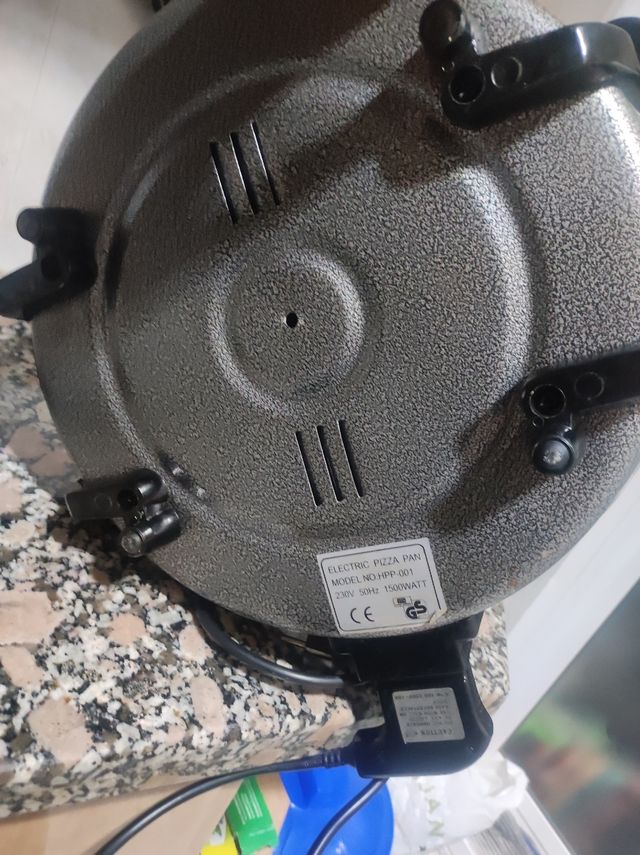 Pizza pan eléctrica, electric pizza pan