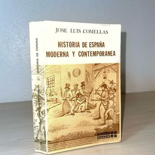 Libro “Historia de España moderna y contemporánea”