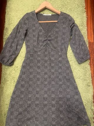 vestido cuadros