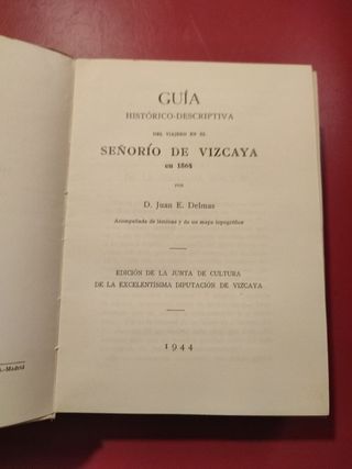 Guía del Señorío de Vizcaya