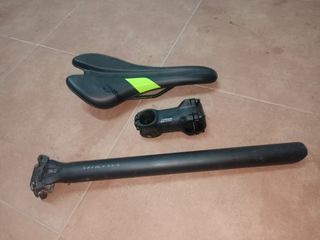Potencia y sillín.